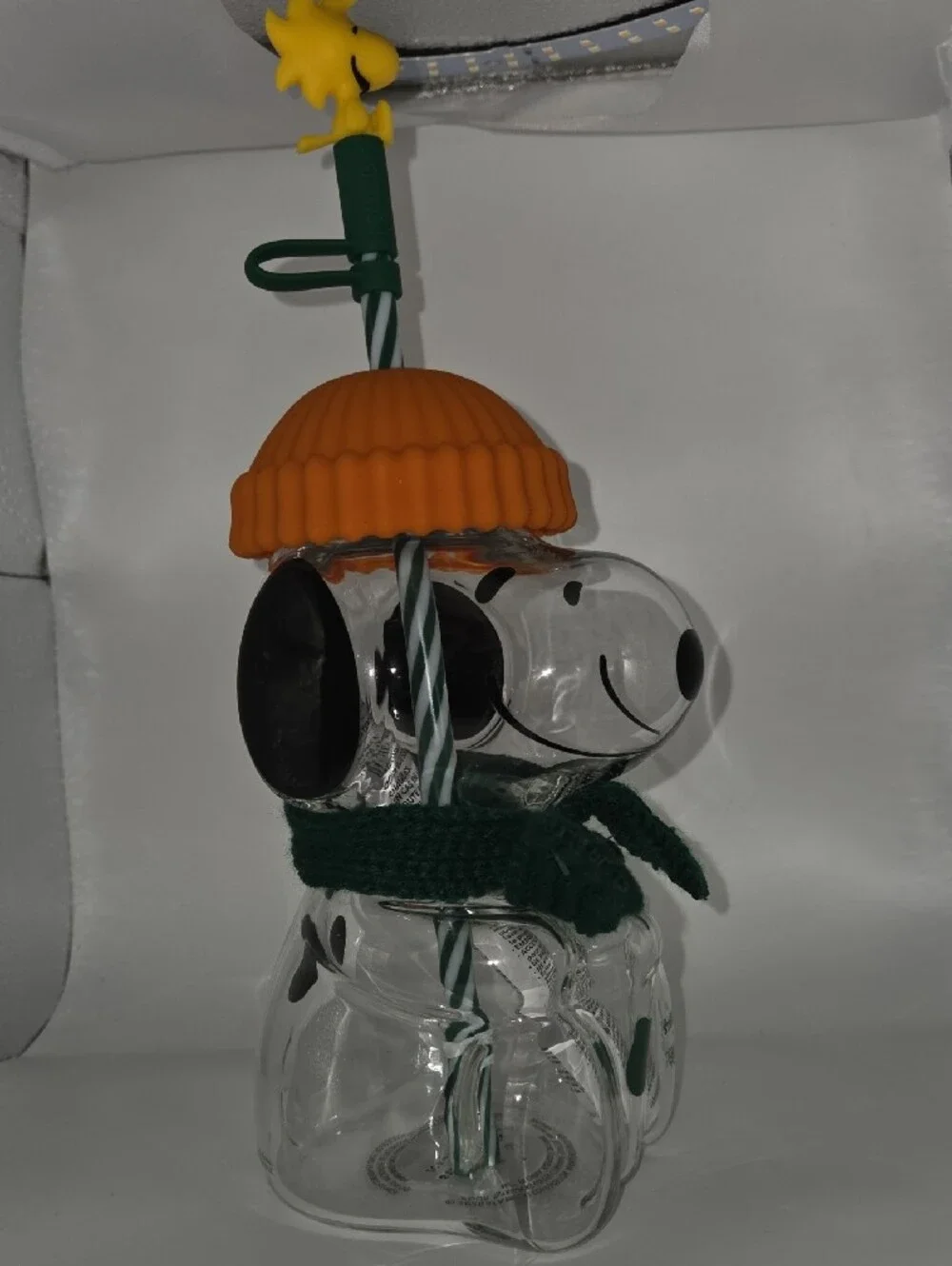 Starbucks clear snowman